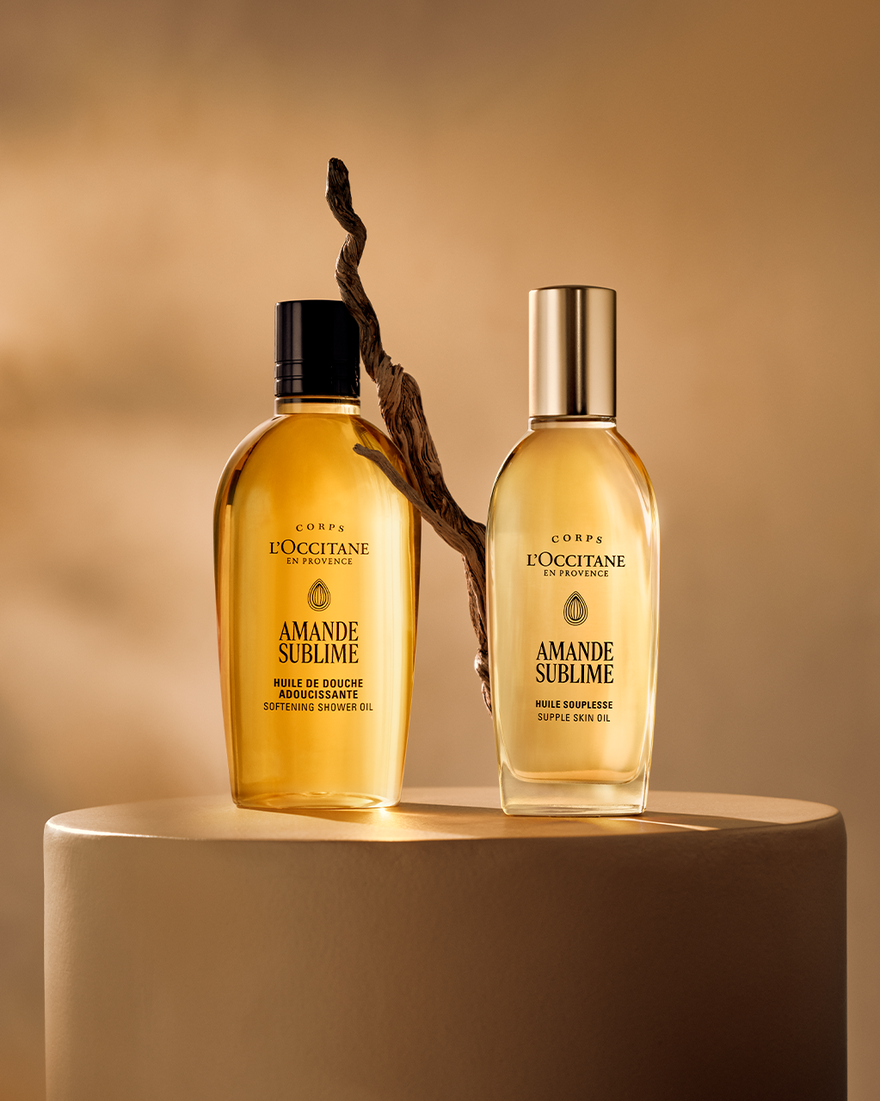view 8/8 of Almond (Amande) Shower Oil 500ml, , RECT