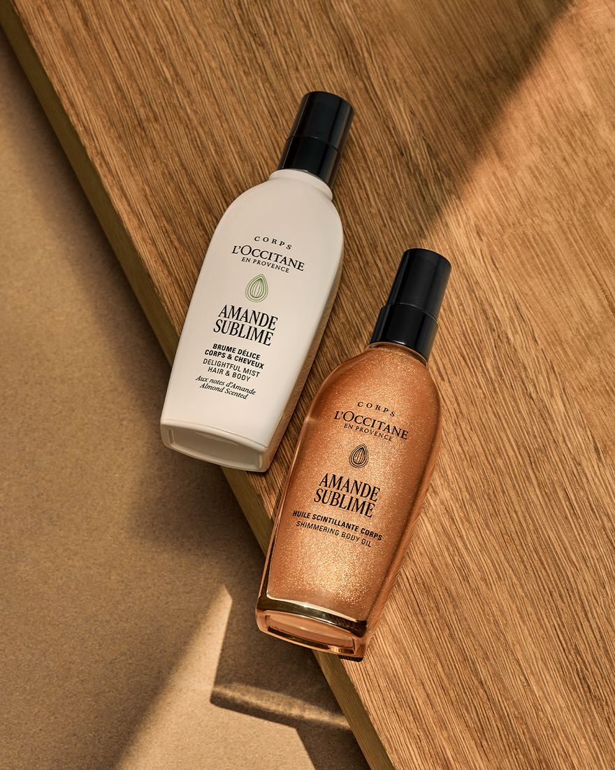 view 8/8 of Almond (Amande) Shimmering Body Oil, , RECT