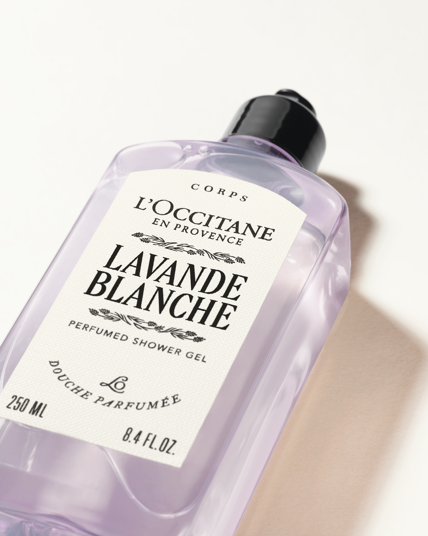 view 2/4 of Lavande Blanche (White Lavender) Perfumed Shower Gel, , RECT