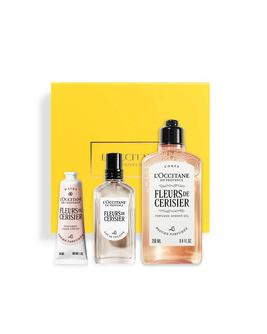 view 1/3 of Fleurs de Cerisier (Cherry Blossom) Fragrance Collection, , RECT