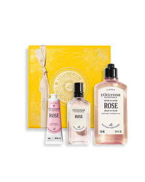L'Occitane Rose コレクション L'Occitane Rose Eau De Toilette - Set (edt/75ml + sh/gel/250ml