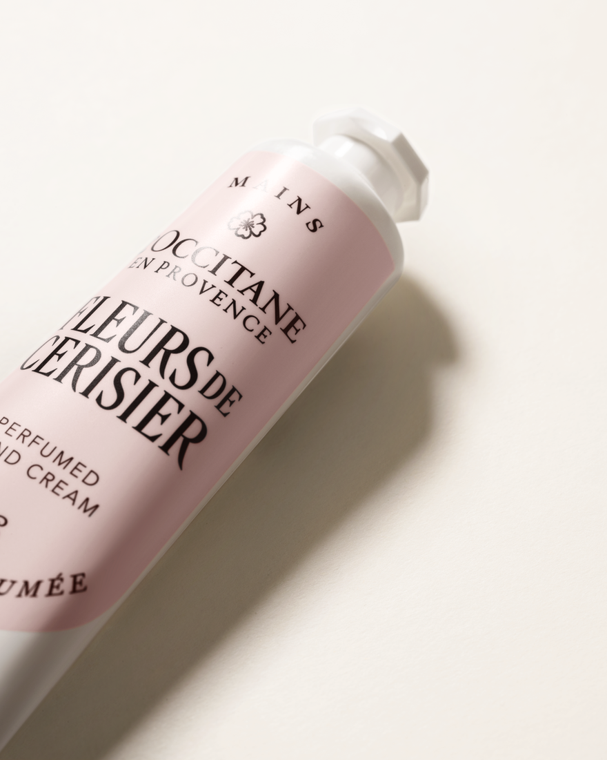 view 2/4 of Fleurs de Cerisier (Cherry Blossom) Perfumed Hand Cream, , RECT