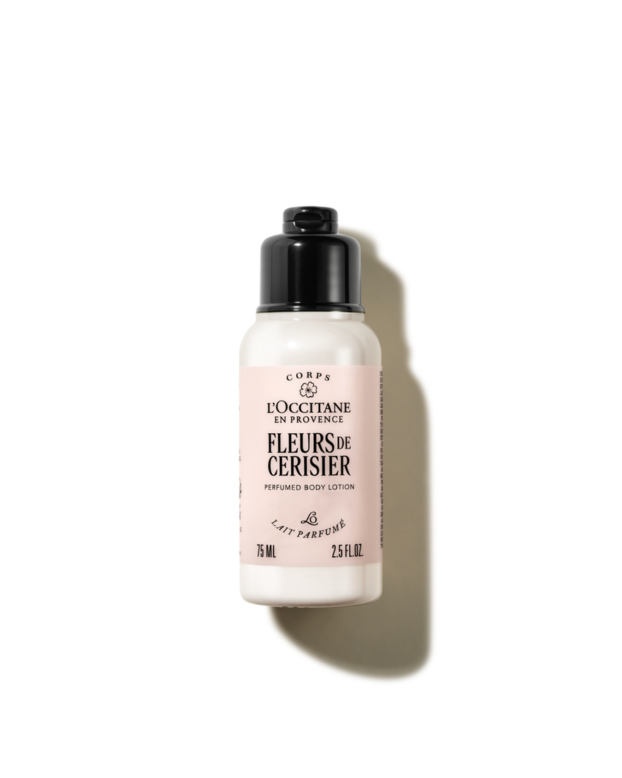 view 1/1 of Fleurs de Cerisier (Cherry Blossom) Perfumed Body Lotion 75ml, , RECT