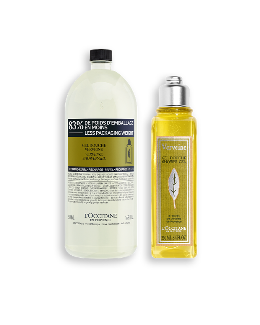 Classic Verbena Shower Gel and Refill Set | L'OCCITANE UK