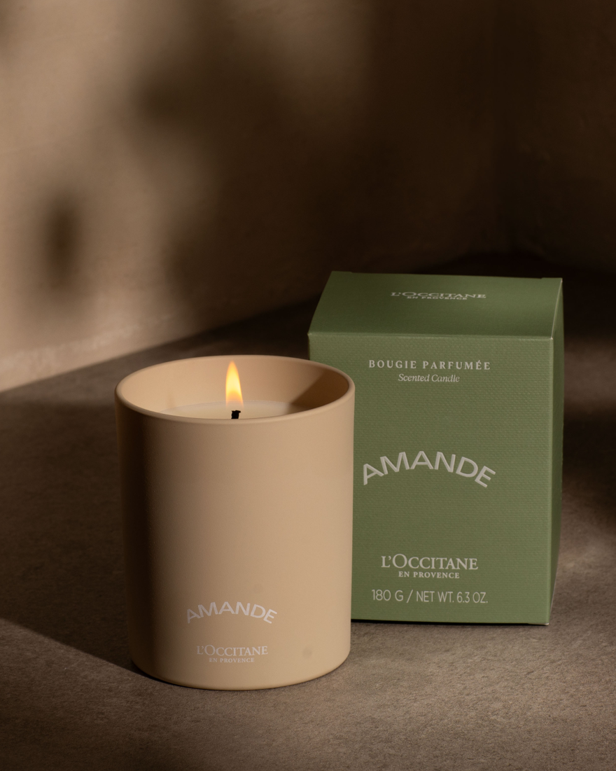 view 2/3 of Almond Candle, , RECT