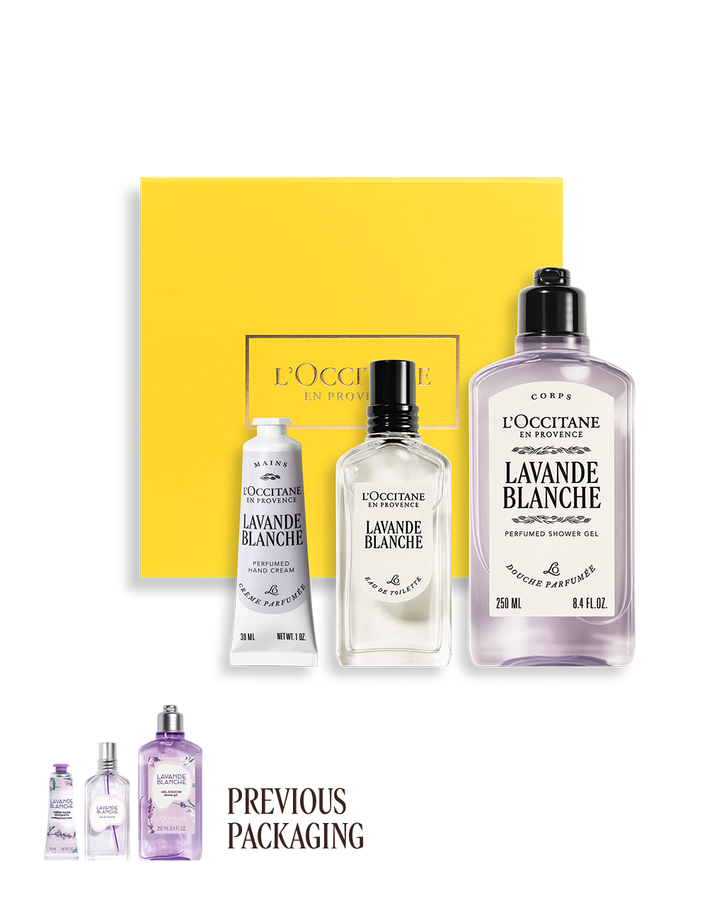 L'Occitane Lavande Blanche ギフトセット Lavande Blanche Fragrance Collection | L'Occitane