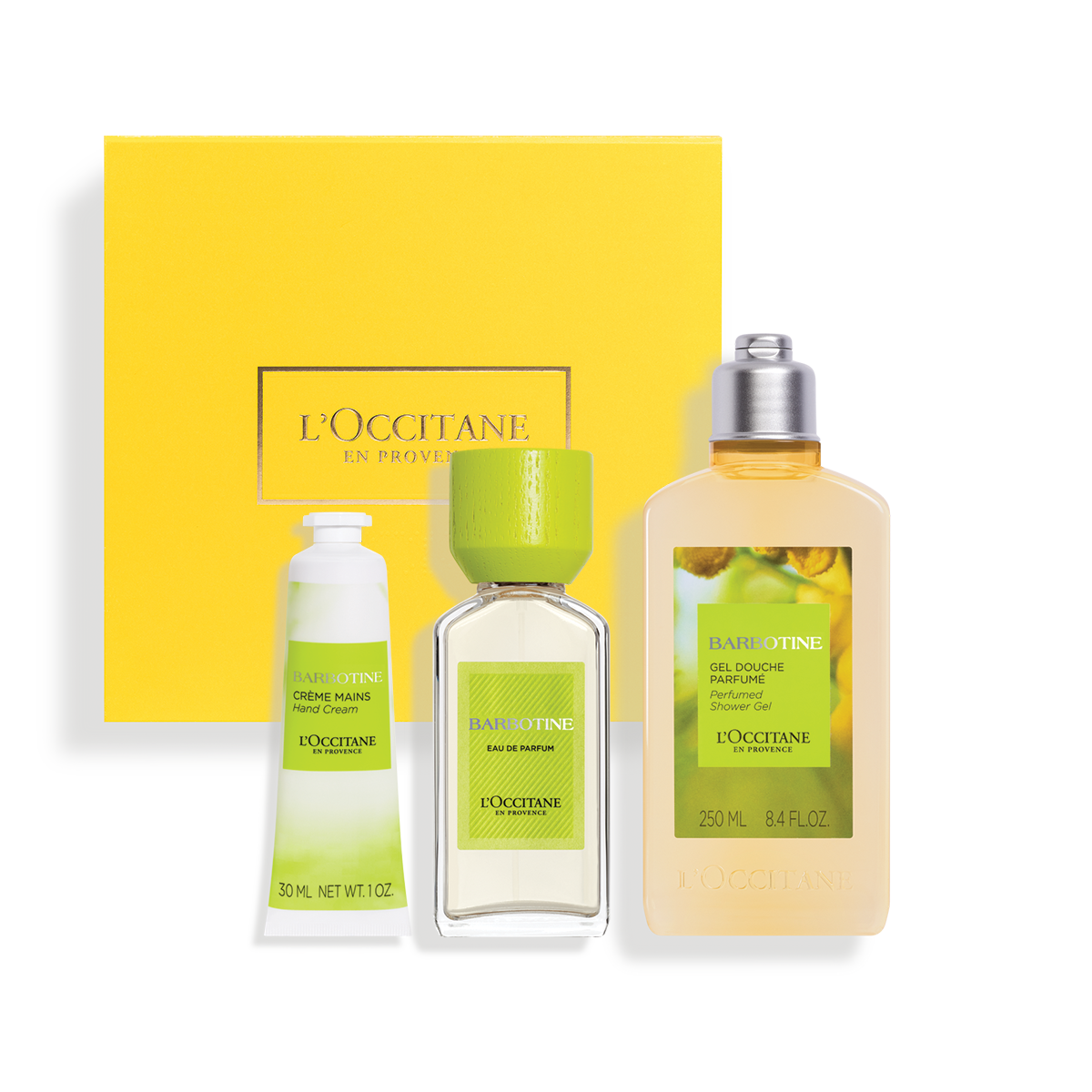 Golden Button Flower Barbotine Beauty Set | L'OCCITANE UK