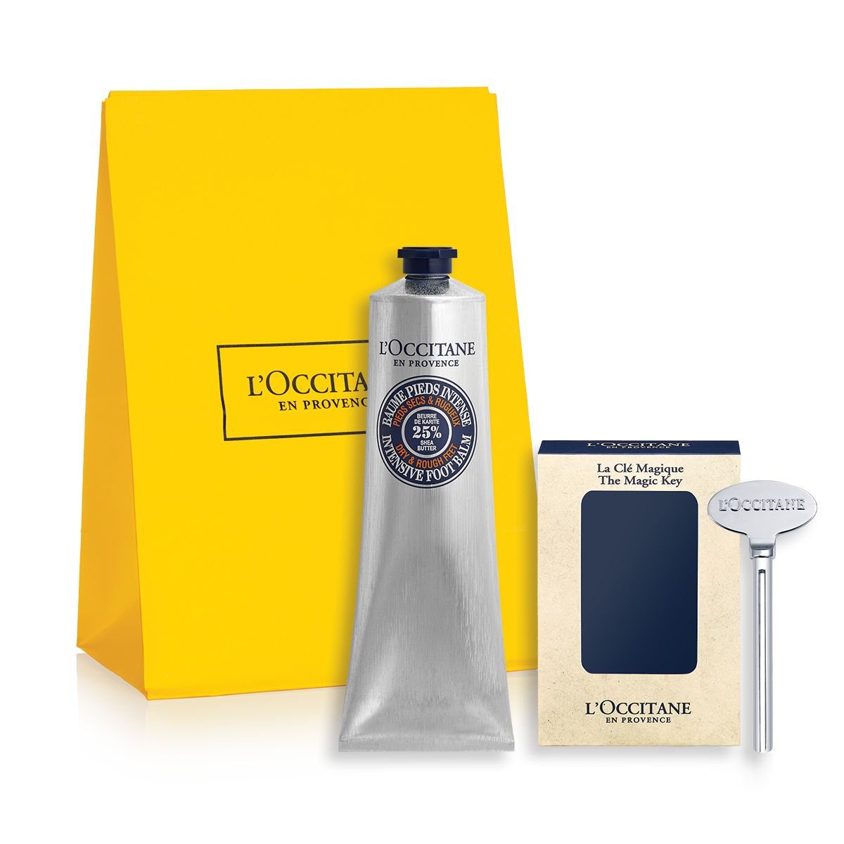 Shea Intensive Foot Balm with Magic Key Tube Squeezer L'OCCITANE UK