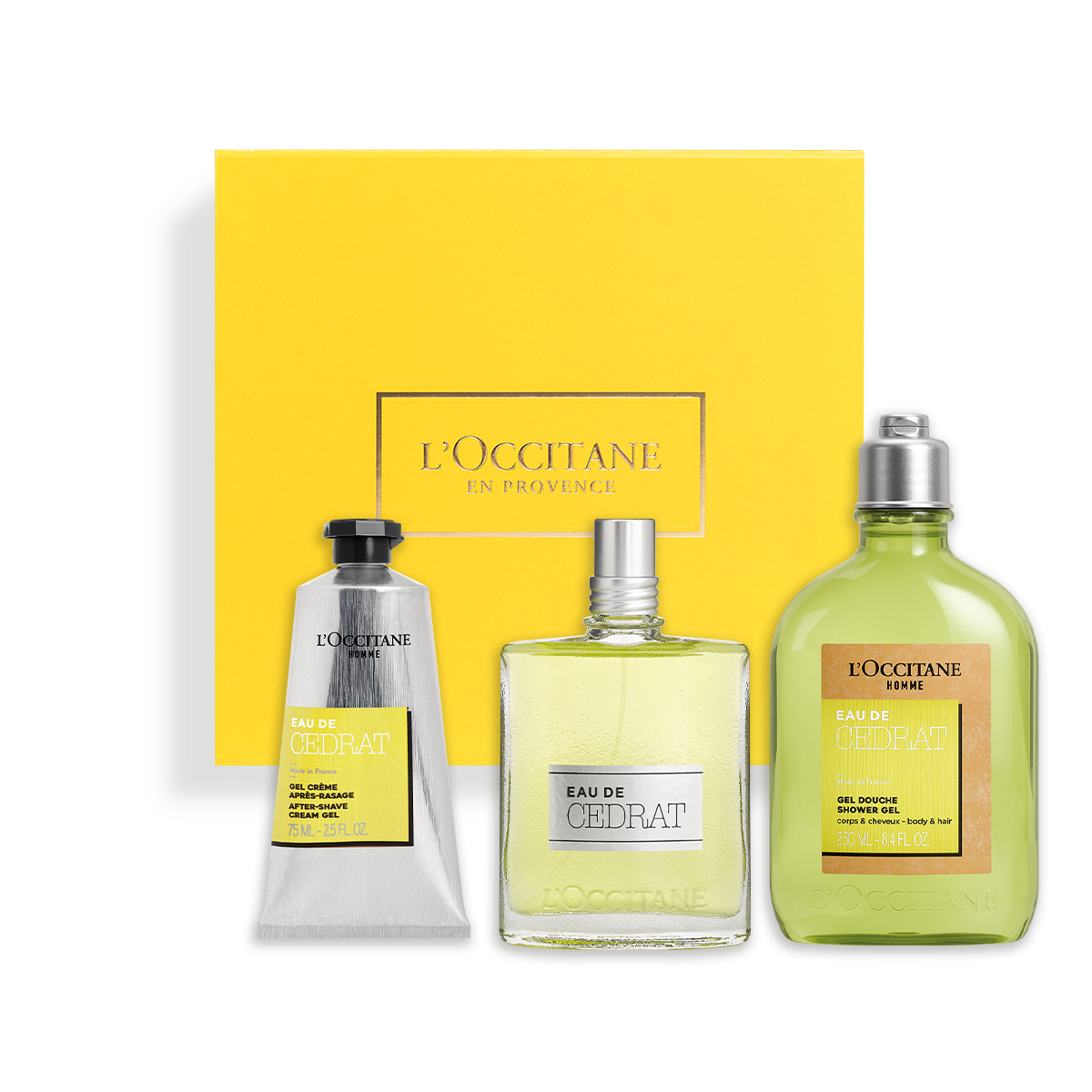 L'Occitan Eau de Toilette・CEDRAT 2本セット Energizing Cedrat Collection For Men | L'Occitane | L