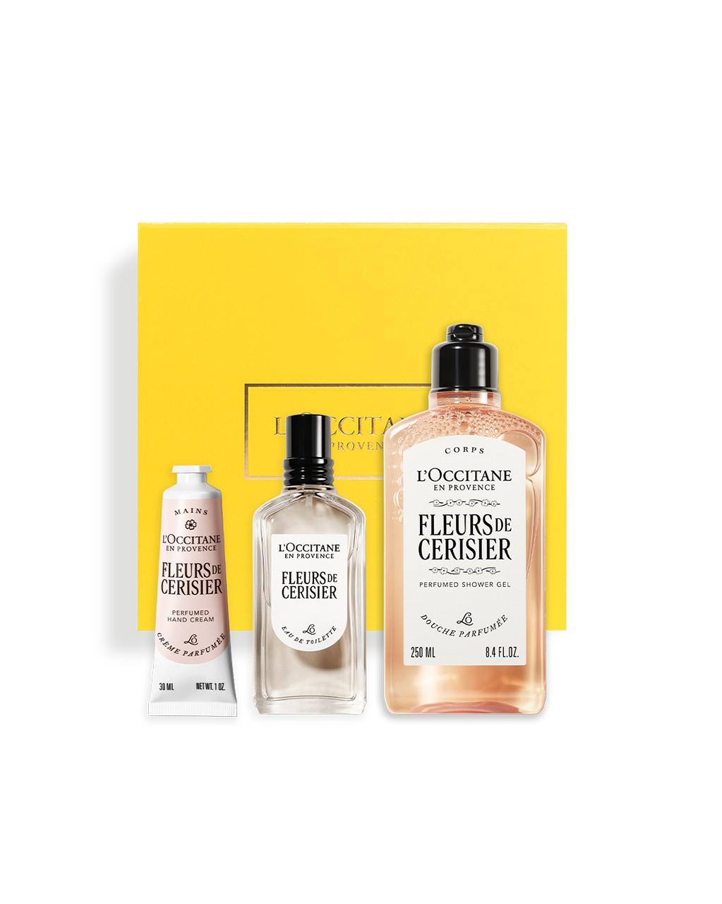 Fleurs de Cerisier (Cherry Blossom) Fragrance Gift Set | L'Occitane